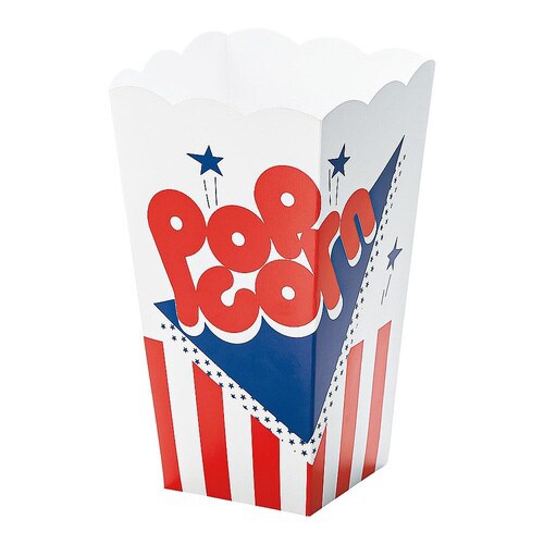 ワンタッチ式ポップコーンカップ(25枚入)