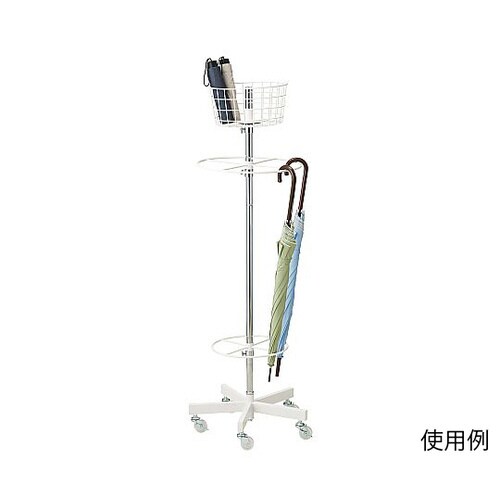 回転ハンガースタンド H135cm 傘掛け 白