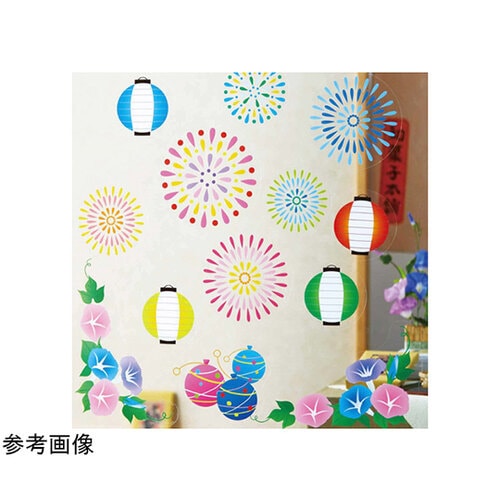 ウィンドウシール お祭花火