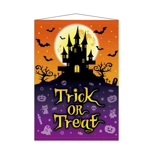 ハロウィンビッグタペストリー キャッスル