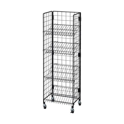 小型ネットラック黒 W35cm