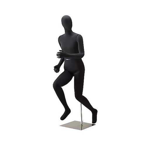 フレキシブルマネキン 紳士 ブラック