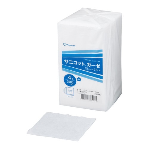 サニコットガーゼ 25cm×25cm 4