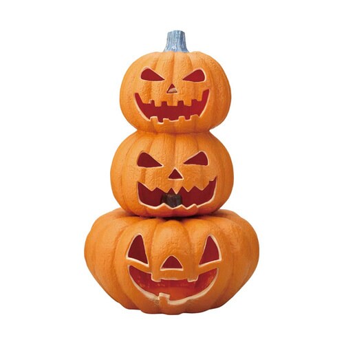 LEDパンプキンランタン ハロウィン飾り 3連