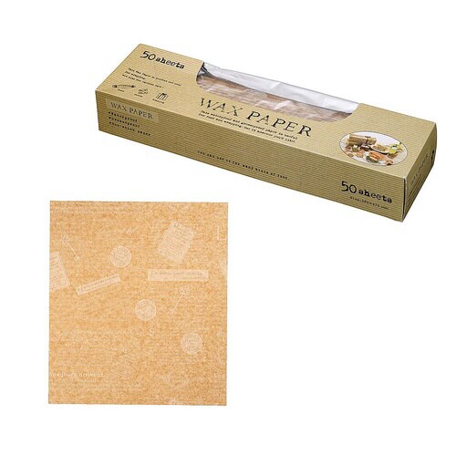 ワックスペーパー シート(50枚入)