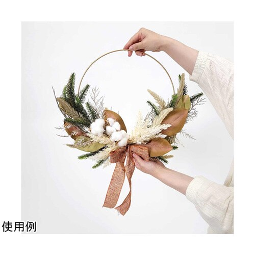 オータム秋造花リース 直径50cm