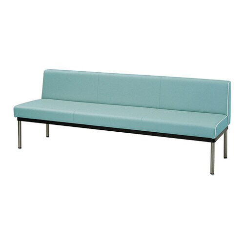 ロビーベンチ(夜光タイプ・背付き) キウイ