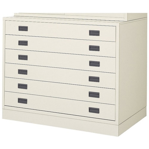 整理戸棚 オール引出 1列6段(下置き用)