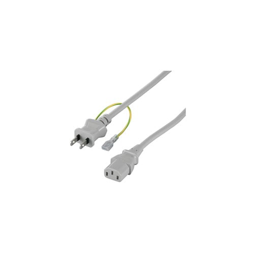 電源ケーブル 3ピンソケット(メス)⇔2