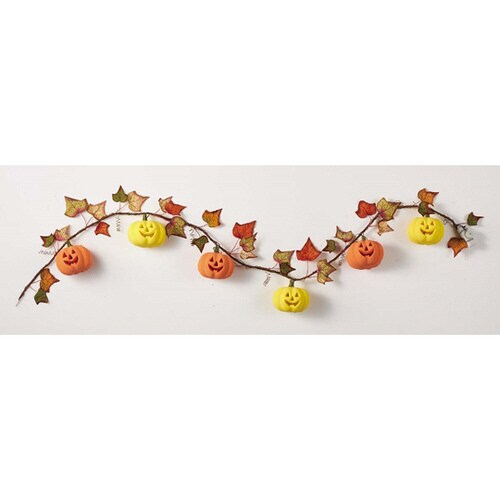 LEDカントリーパンプキンガーランド 1