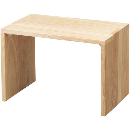 木製コの字ディスプレイ ナチュラル W30cm