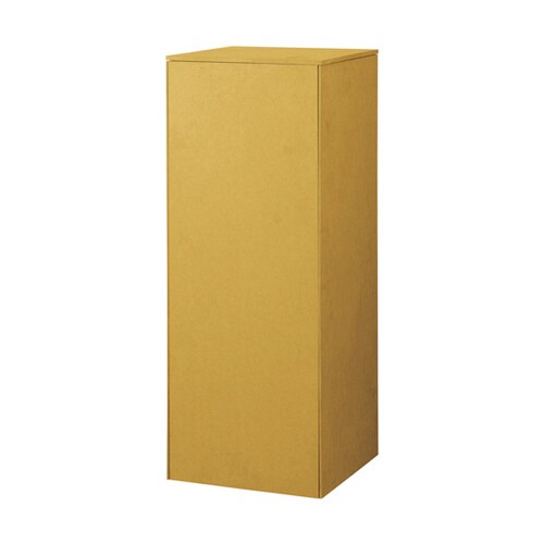 カラー角柱ステージ H90cm イエロー