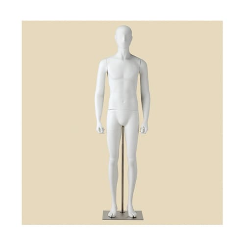紳士 全身腰受けリアルマネキン 直立 M