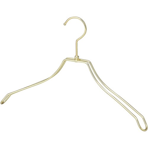 スチール製ハンガー 幅38cm ゴールド 50本入