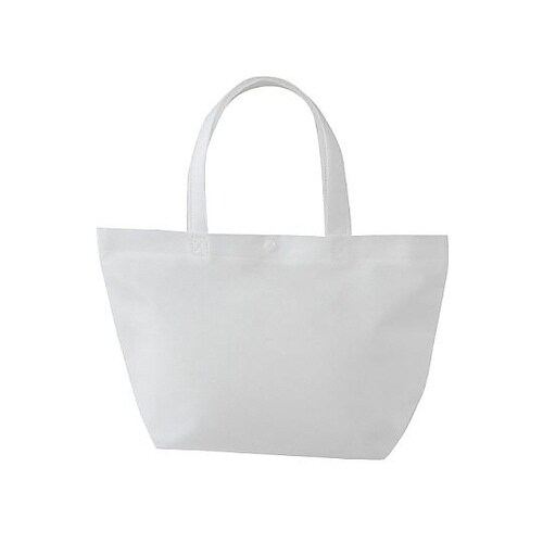 不織布バッグ 船底ホック付き 特小 白 200枚入