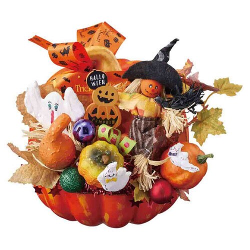 パンプキンアレンジ ハロウィン飾り