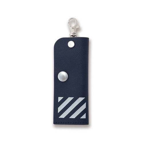 目隠しキーケース ネイビー