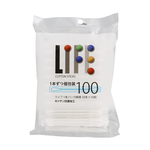 ライフ綿棒 20袋×10箱入
