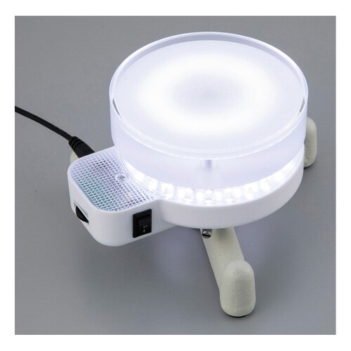 ライト付ターンテーブル