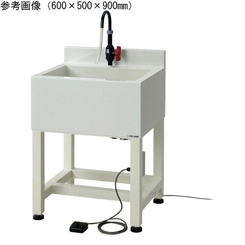 PVC流し台 蛇口・フットスイッチ付き
