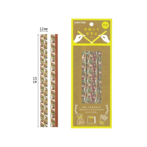 ひねってむすぶさん 【麻の葉】 幅12mm