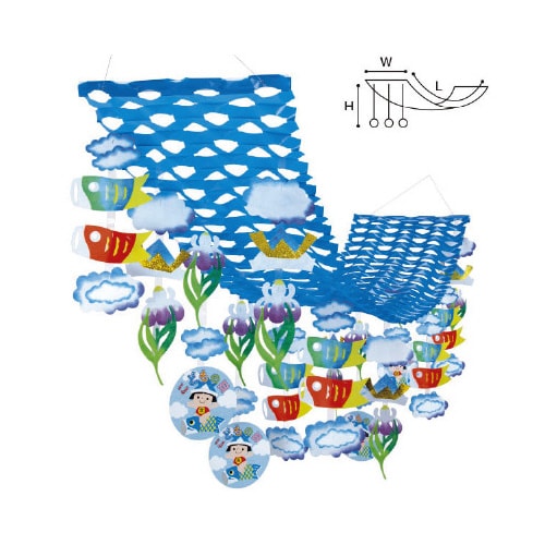 こいのぼりプリーツハンガー