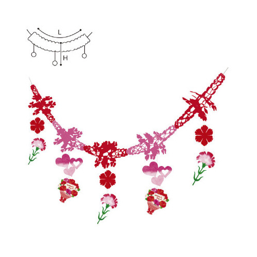 母の日プレゼントガーランド