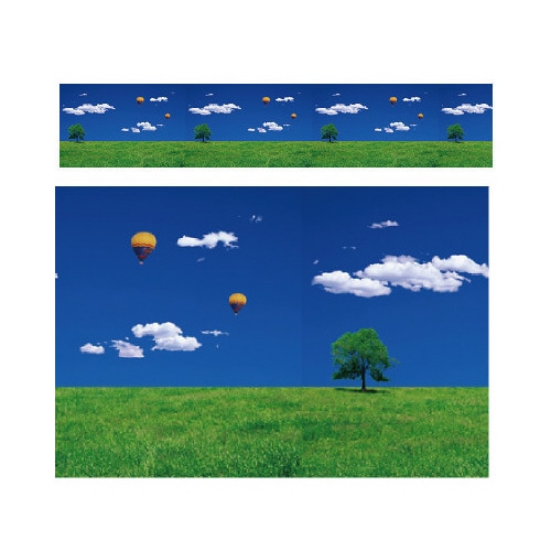 ビニール幕 草原(写真)