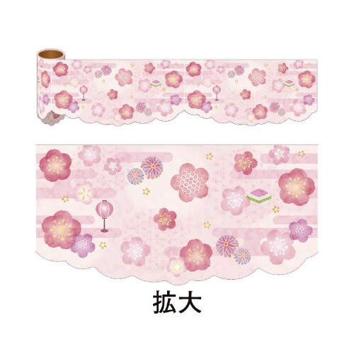かんたんロール幕 桃の節句