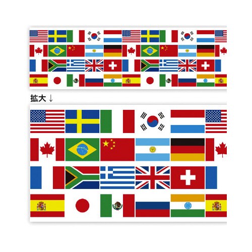 ビニール幕 万国旗
