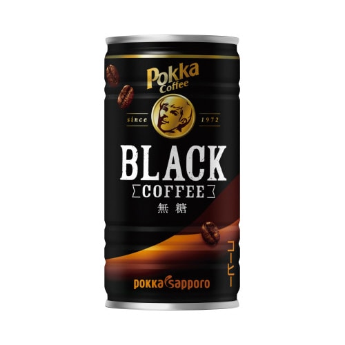 ポッカコーヒーブラック185g 30本