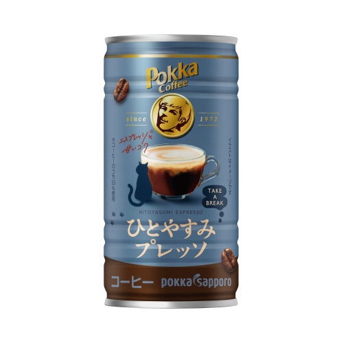 ポッカコーヒー一休みエスプレッソ185g 30本