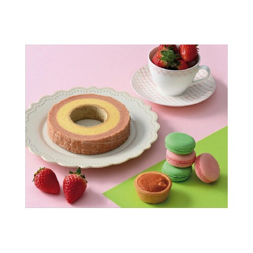 苺ミルクバームと果実の焼菓子セットB