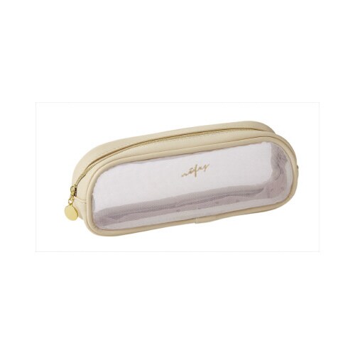 ノフェス メッシュペンケース バニラホワイト×2