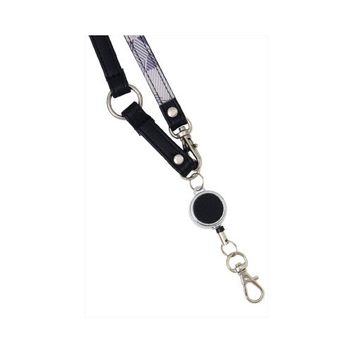 ノフェス リール付バッグストラップ ブラック×2