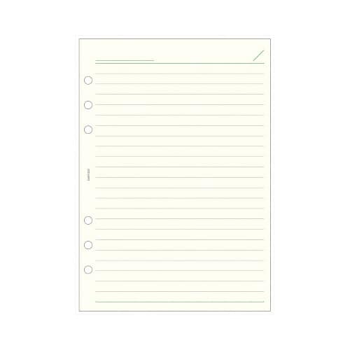 ダ・ヴィンチリフィル横罫ノート(8mm)A5×5