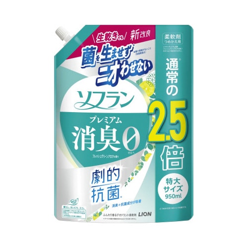 ソフランプレミアム消臭替Fグリ−ンアロマ950ML