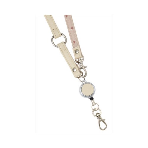 ノフェス リール付バッグストラップ ホワイト 2個