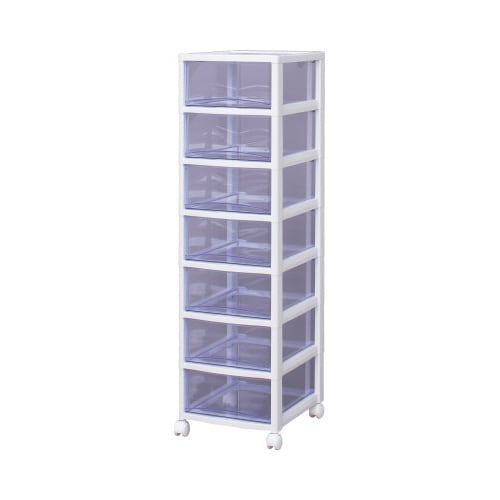 スーパークリアチェスト 深7 クリアブルー