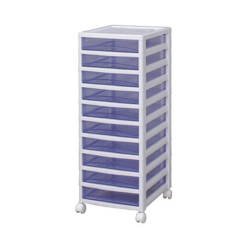 スーパークリアチェスト 超浅10 クリアブルー