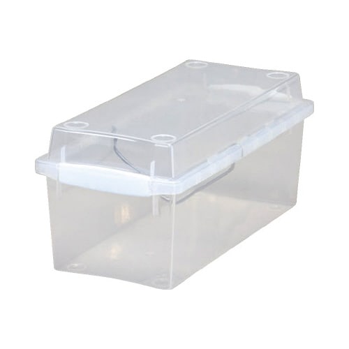 DVDボックス クリア/ホワイト