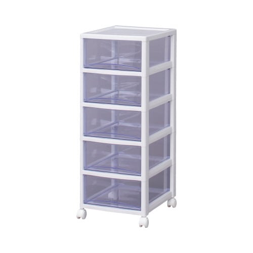 スーパークリアチェスト 深5 クリアブルー