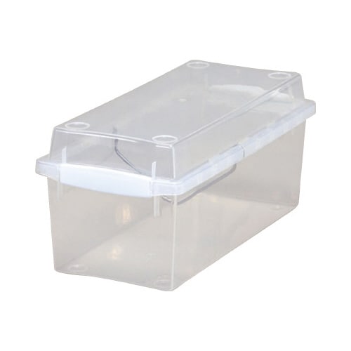 CDボックス クリア/ホワイト