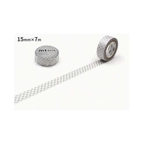 mt 1P ドット・銀