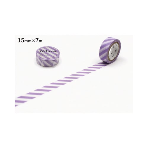 mt 1P ストライプ・ライラック