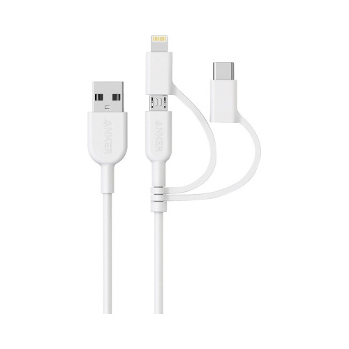 PowerLineII3−in−1ケーブル0.9m