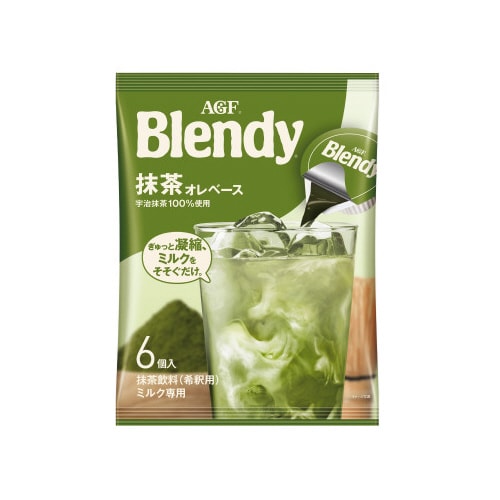 ブレンディ ポーション 抹茶オレベース6個