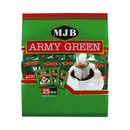 アーミーグリーンドリップ 7g×25P×3