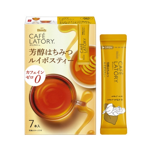 カフェラトリー 芳醇はちみつルイボスティー7本×3