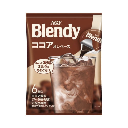 ブレンディ ポーション ココアオレベース6個×3